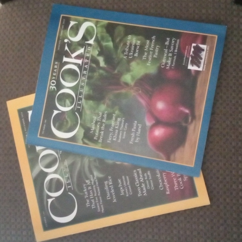 2 Cook's Illustrated Magazine , Home Cooking  2022  2023